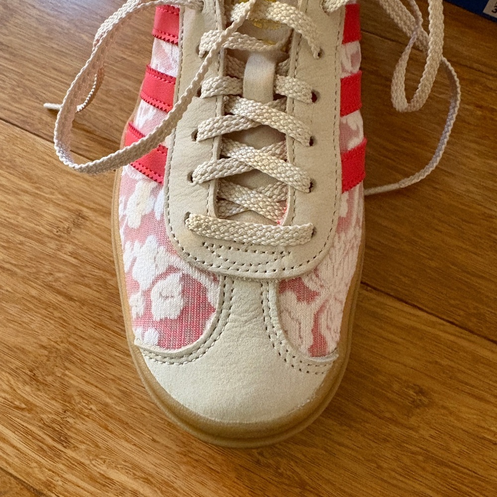 Adidas originals x Liberty London Gazelle Bold (LIKE NEW) - Picture 5 of 10